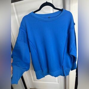 Blue Women's oversized Sweater